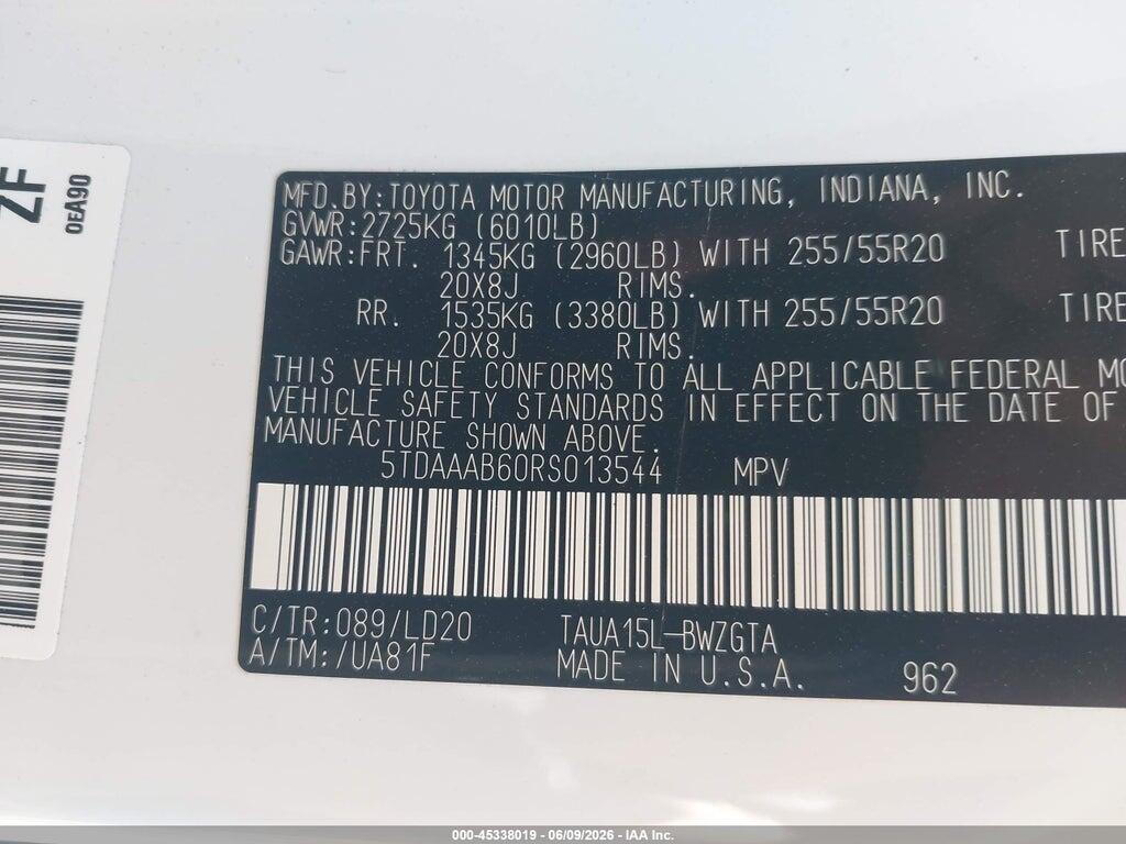 5TDAAAB60RS013544 2024 LEXUS TX photo no. 9