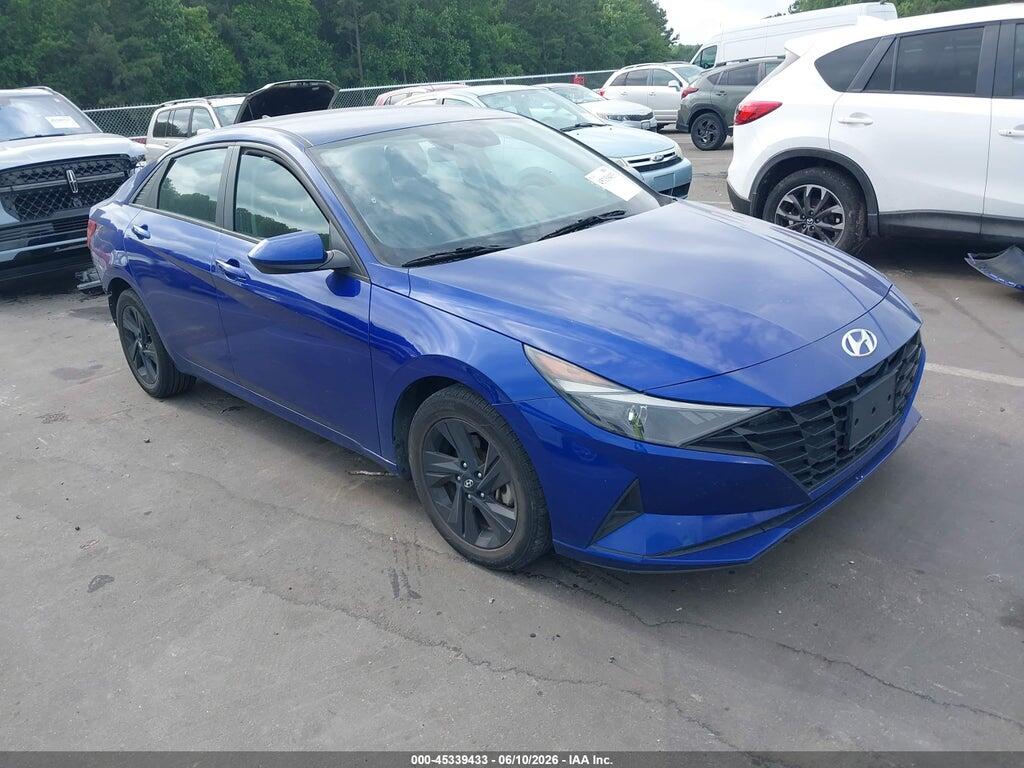 5NPLM4AG8MH013740 2021 HYUNDAI ELANTRA photo no. 1