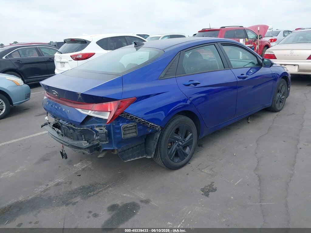 5NPLM4AG8MH013740 2021 HYUNDAI ELANTRA photo no. 4