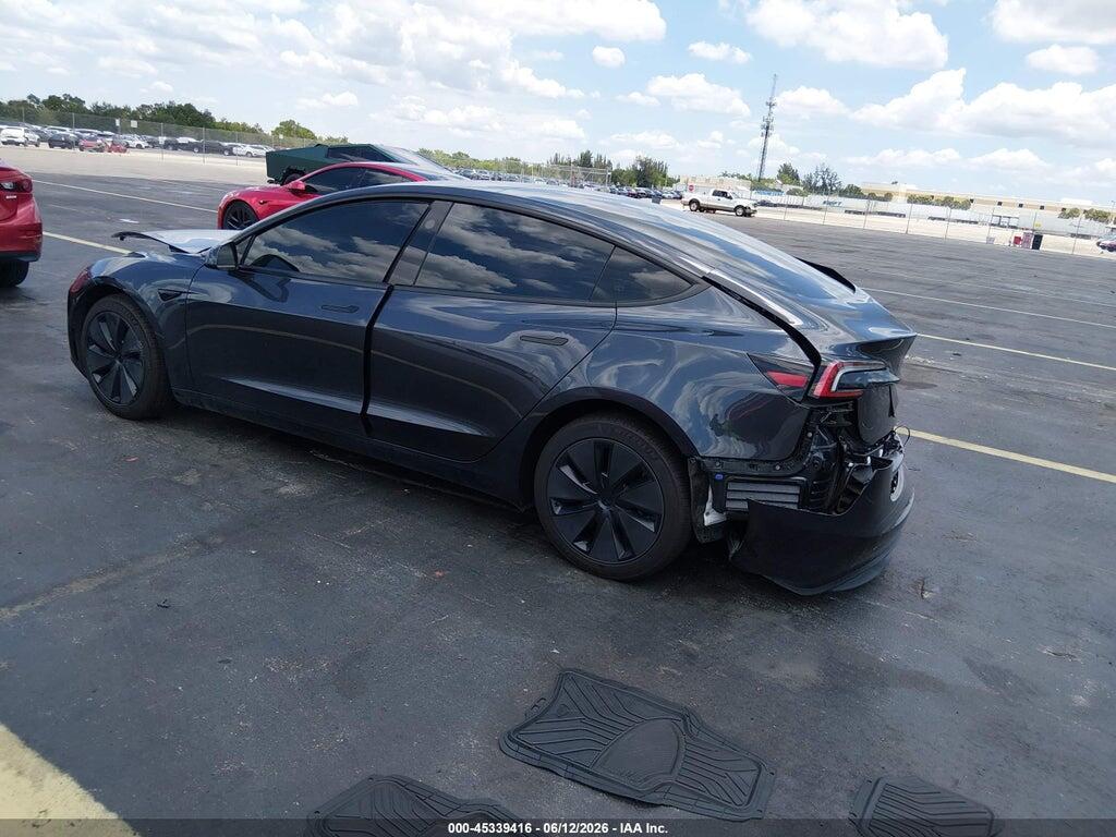 5YJ3E1EA5TF120064 2026 TESLA MODEL 3 photo no. 3