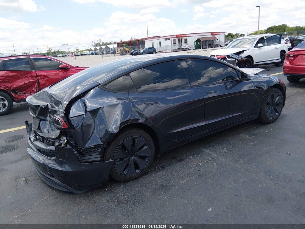 5YJ3E1EA5TF120064 2026 TESLA MODEL 3 photo no. 4
