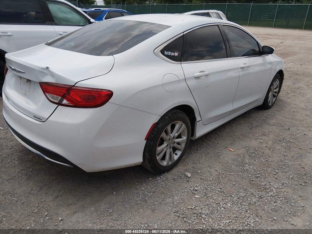 1C3CCCAB6FN571482 2015 CHRYSLER 200 photo no. 4