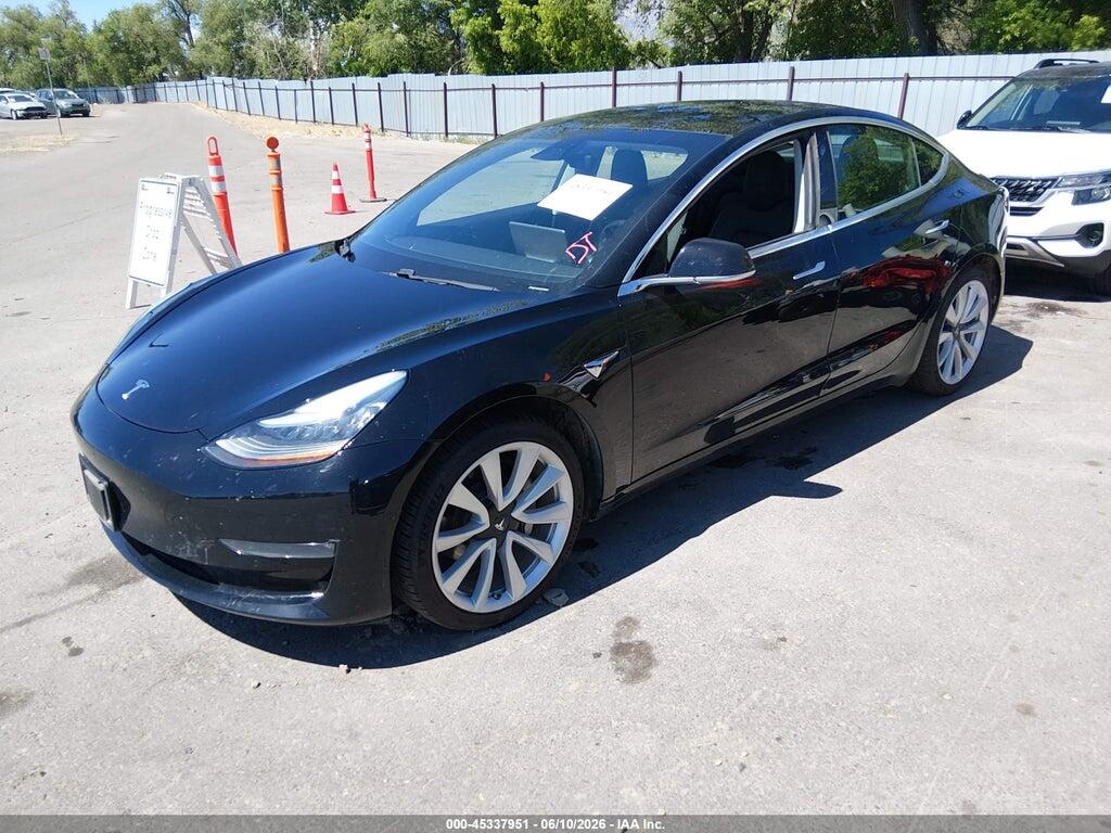 5YJ3E1EB2KF388660 2019 TESLA MODEL 3 photo no. 2