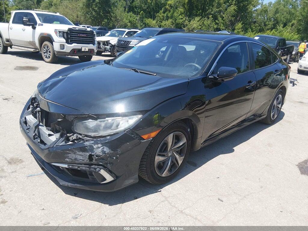 2HGFC2F62KH603217 2019 HONDA CIVIC photo no. 2