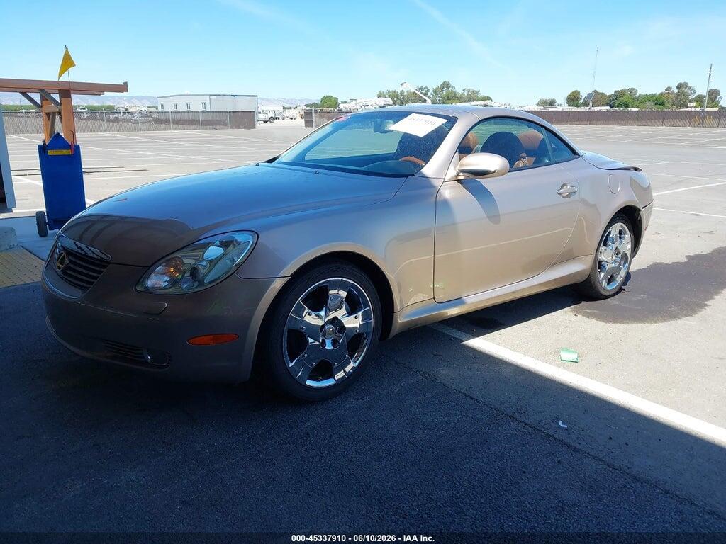JTHFN48Y140056479 2004 LEXUS SC 430 photo no. 2