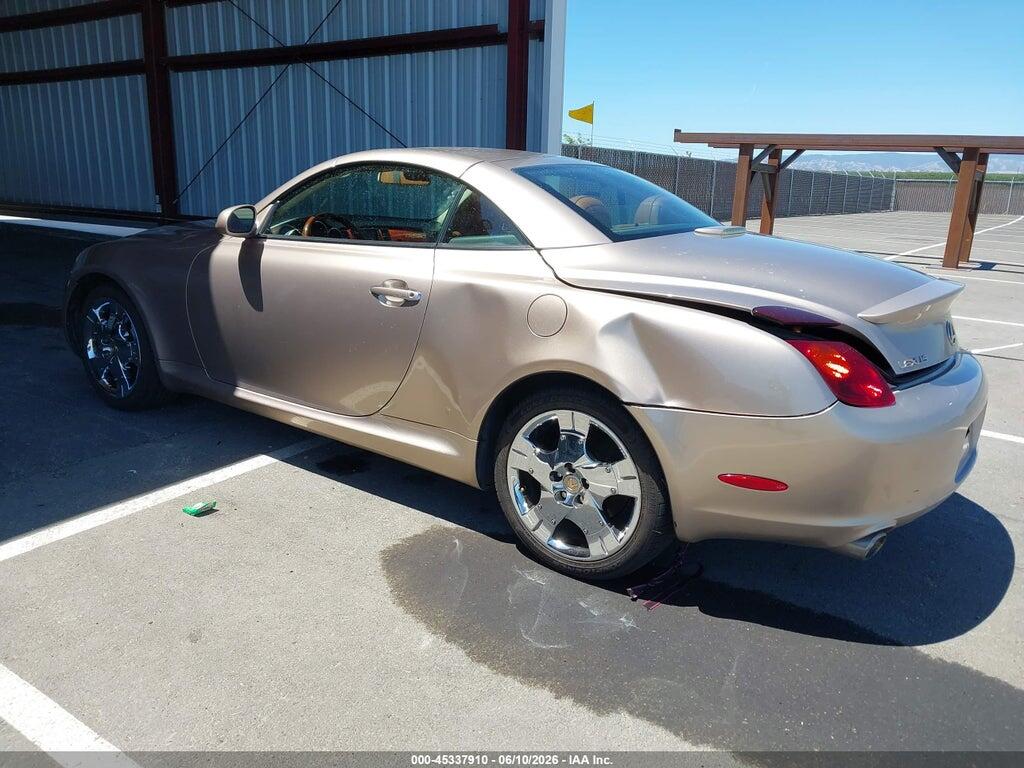 JTHFN48Y140056479 2004 LEXUS SC 430 photo no. 3