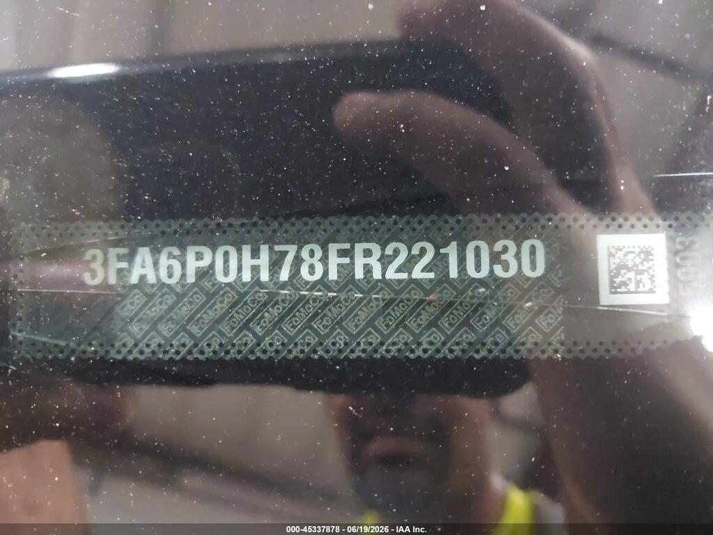 3FA6P0H78FR221030 2015 FORD FUSION photo no. 9