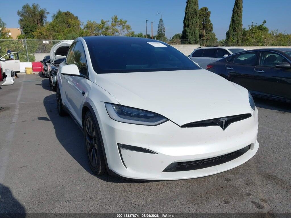 7SAXCDE51NF358902 2022 TESLA MODEL X photo no. 1