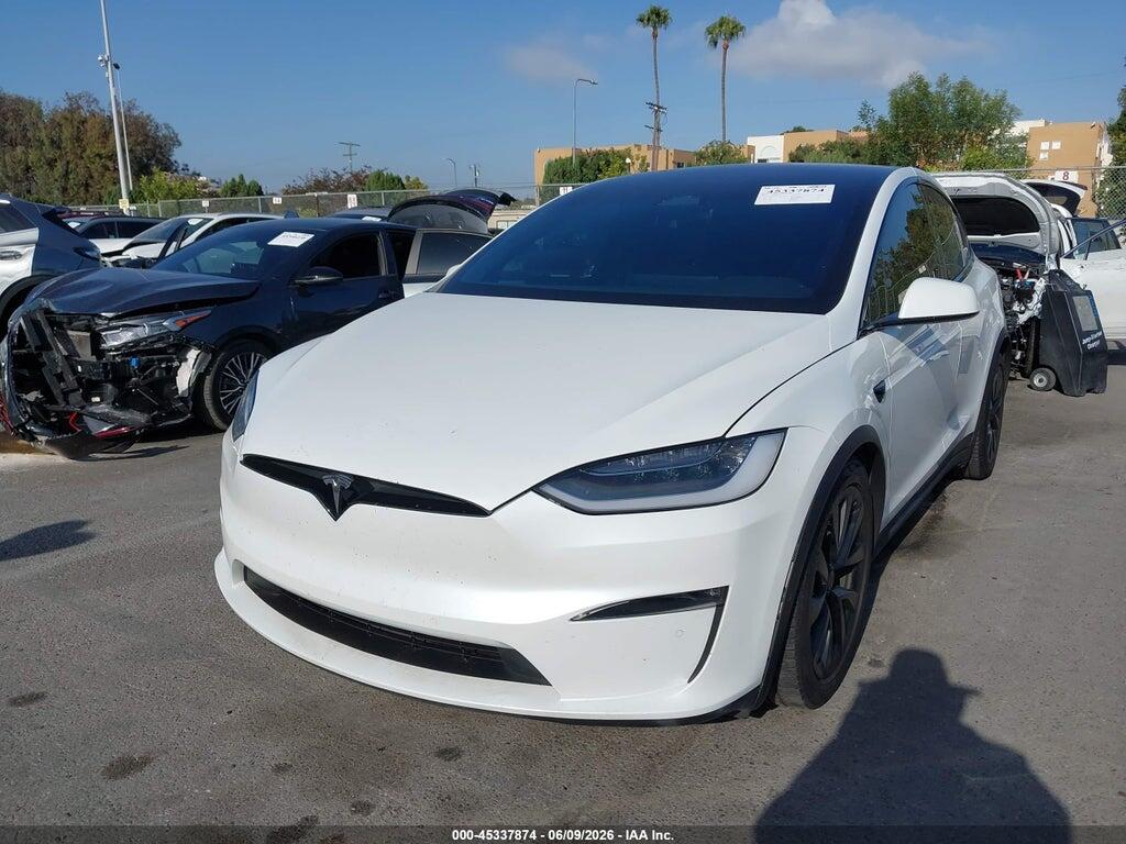 7SAXCDE51NF358902 2022 TESLA MODEL X photo no. 2