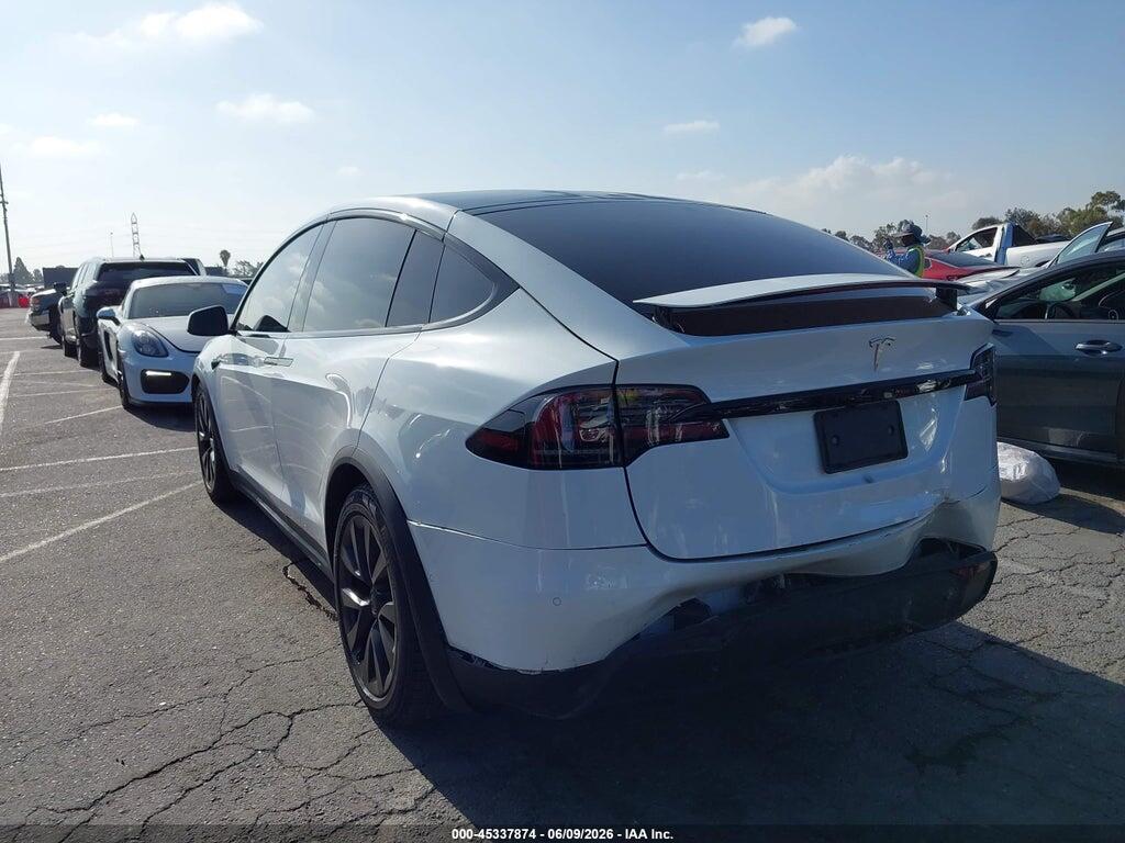 7SAXCDE51NF358902 2022 TESLA MODEL X photo no. 3