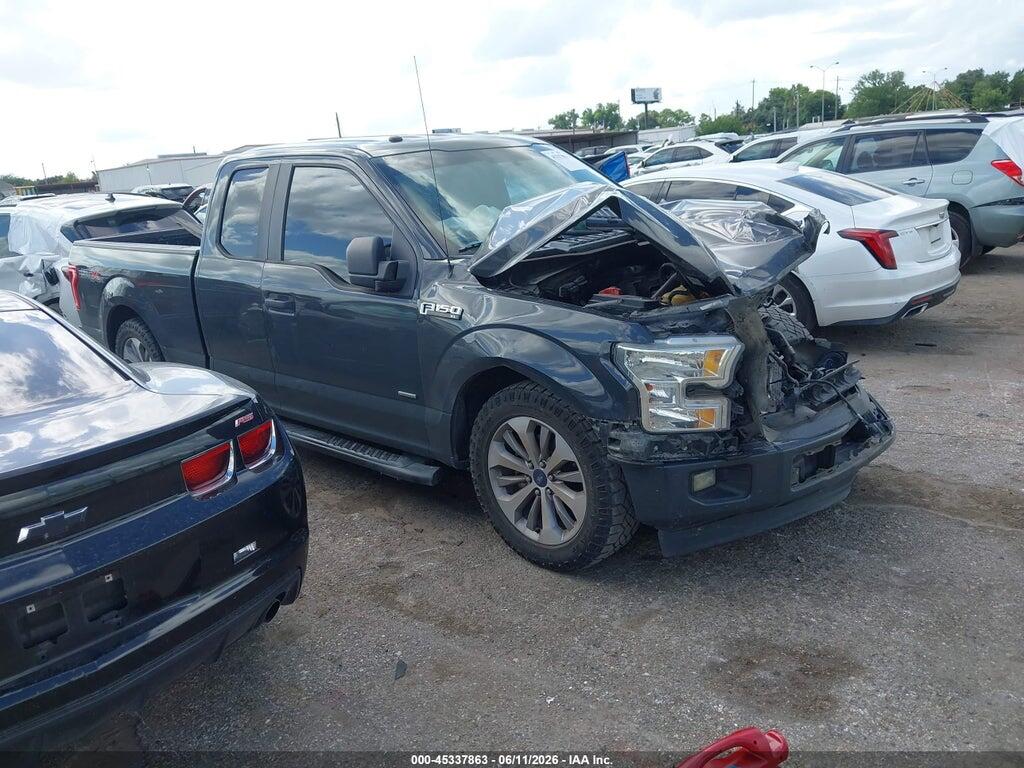 1FTEX1CP3HKC72266 2017 FORD F-150 photo no. 1