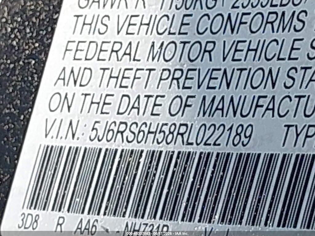 5J6RS6H58RL022189 2024 HONDA CR-V HYBRID photo no. 9