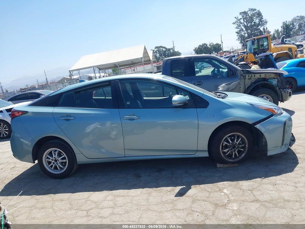 JTDKARFU8K3094313 2019 TOYOTA PRIUS photo no. 12