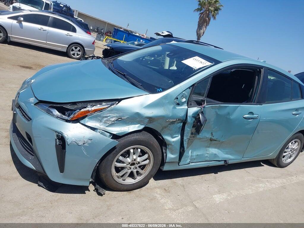 JTDKARFU8K3094313 2019 TOYOTA PRIUS photo no. 6