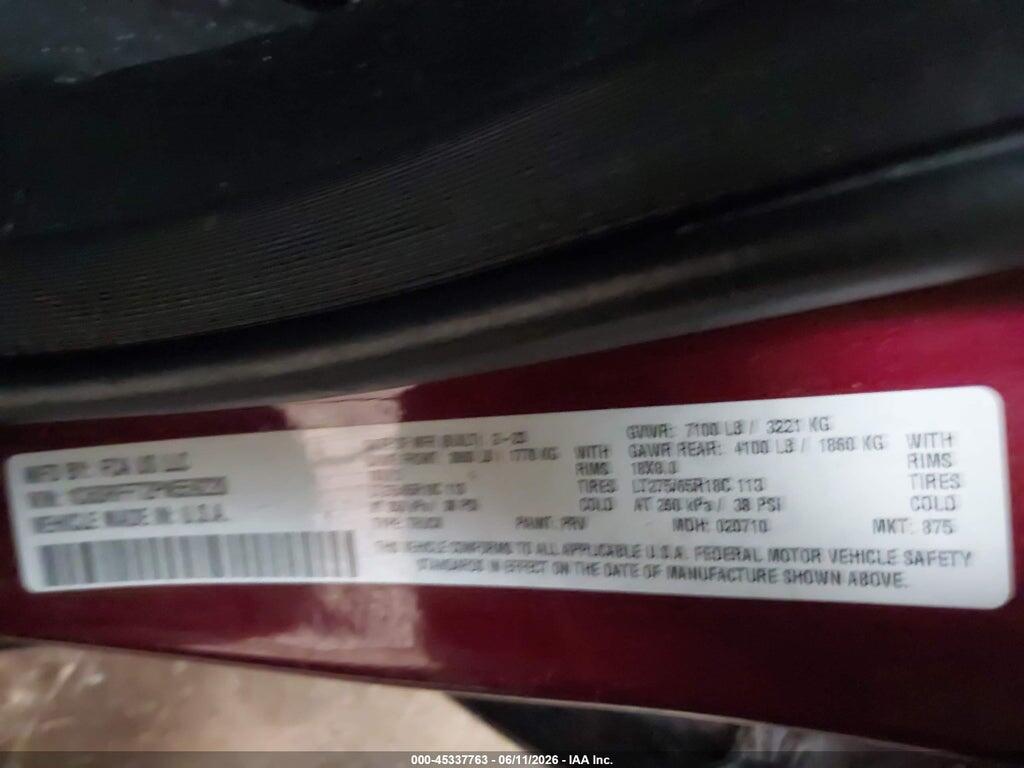 1C6SRFFT2PN559220 2023 RAM 1500 photo no. 9