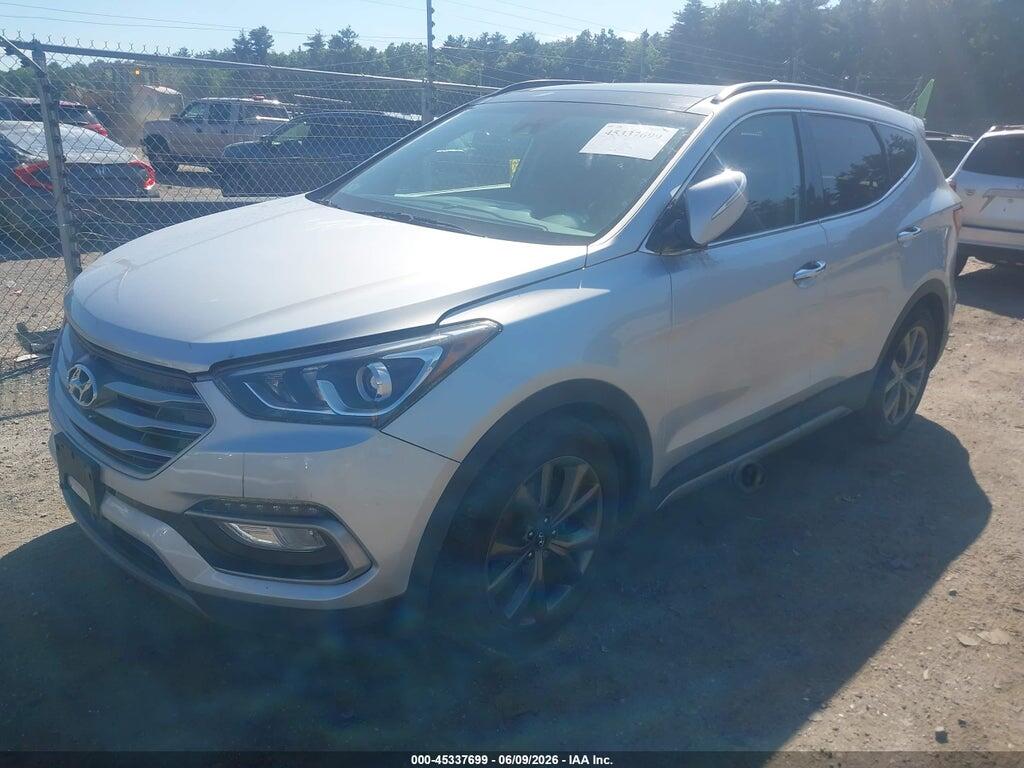 5XYZWDLA7JG528809 2018 HYUNDAI SANTA FE SPORT photo no. 2