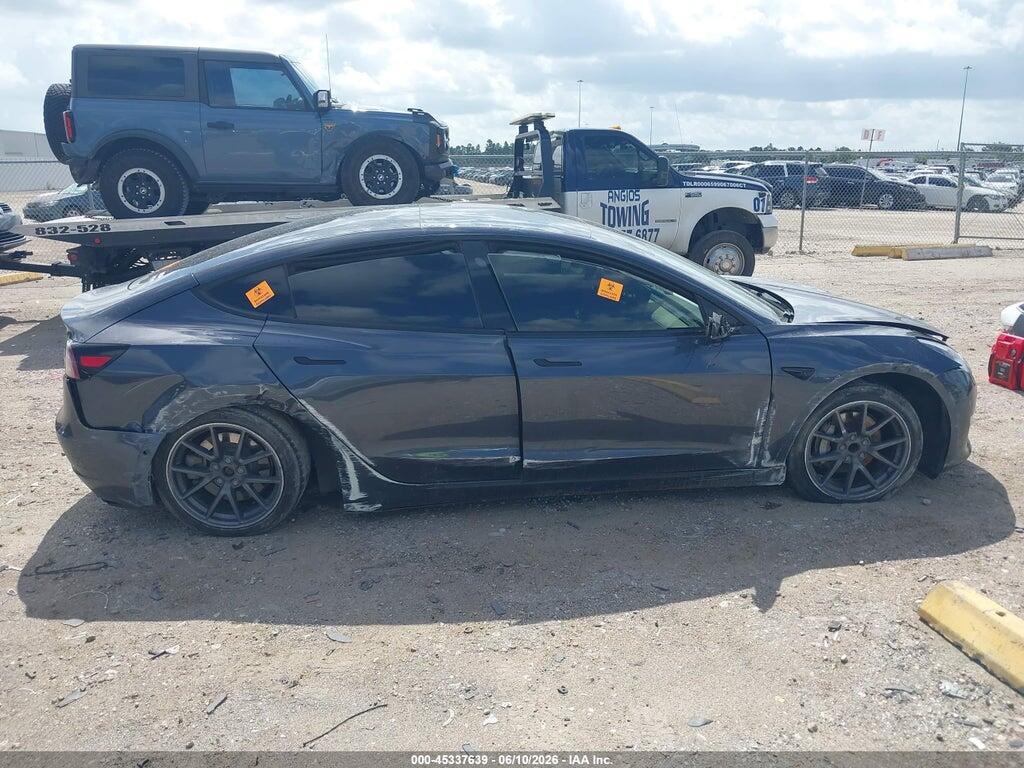 5YJ3E1EAXMF976378 2021 TESLA MODEL 3 photo no. 12