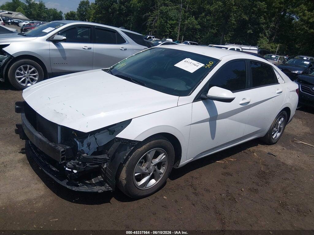 5NPLL4AG7MH012484 2021 HYUNDAI ELANTRA photo no. 2