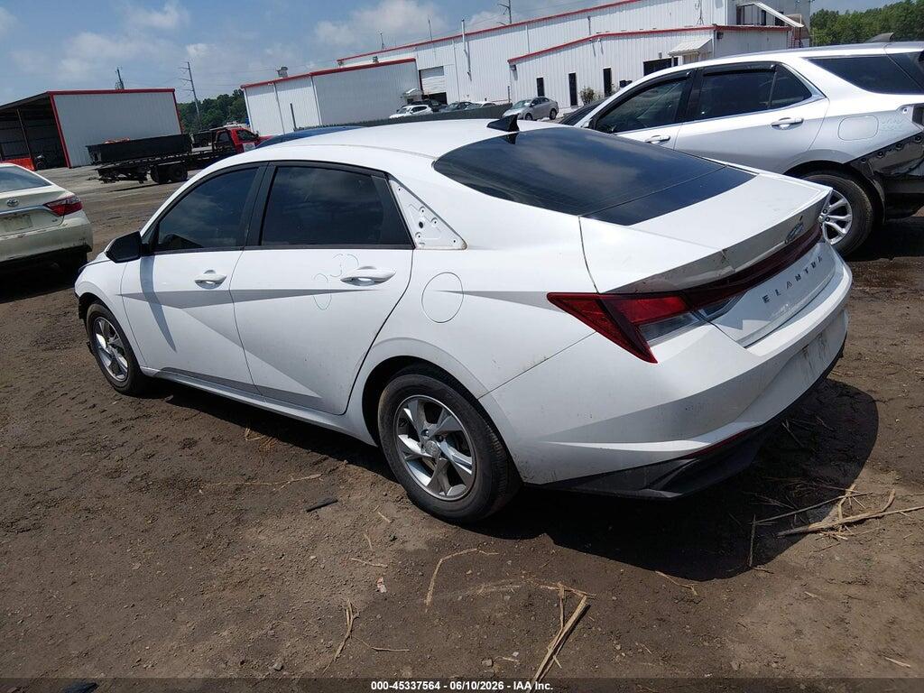 5NPLL4AG7MH012484 2021 HYUNDAI ELANTRA photo no. 3