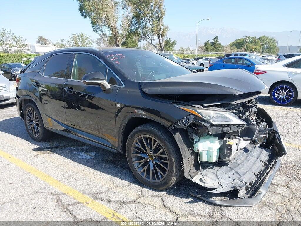 2T2ZZMCAXHC043749 2017 LEXUS RX 350 photo no. 1