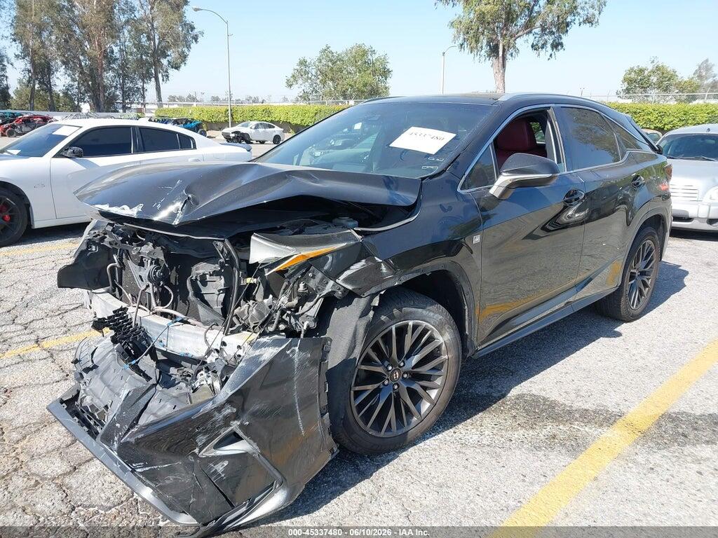 2T2ZZMCAXHC043749 2017 LEXUS RX 350 photo no. 2
