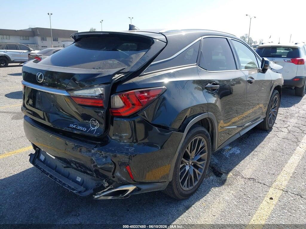 2T2ZZMCAXHC043749 2017 LEXUS RX 350 photo no. 4