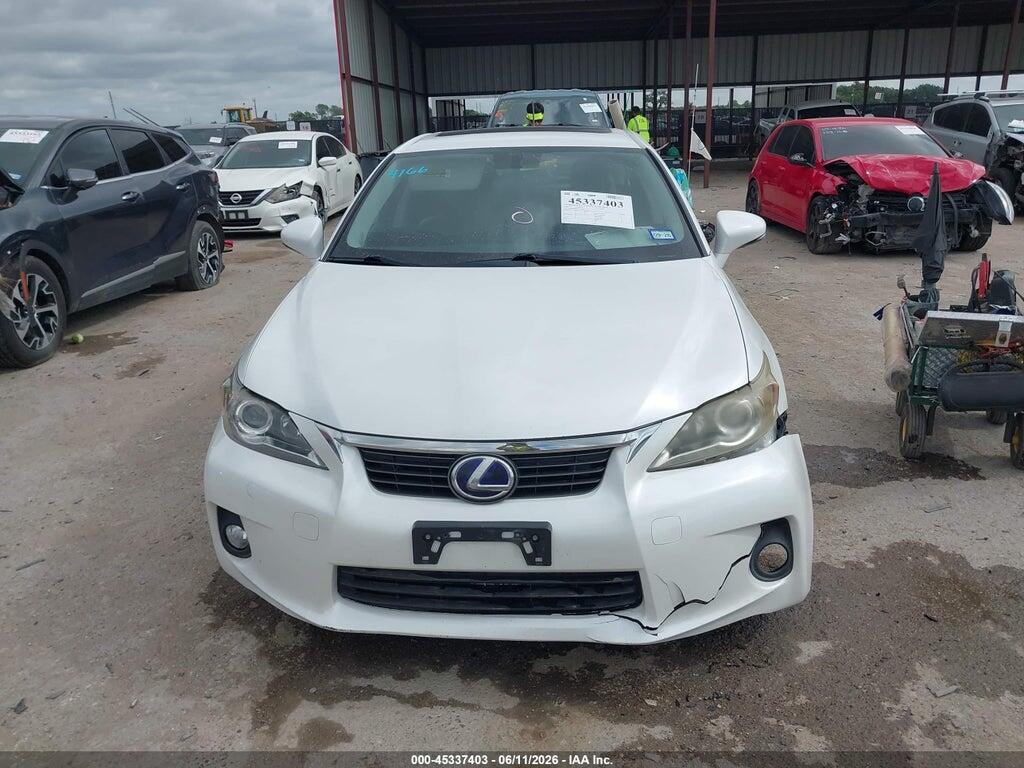 JTHKD5BH6C2121894 2012 LEXUS CT 200H photo no. 12