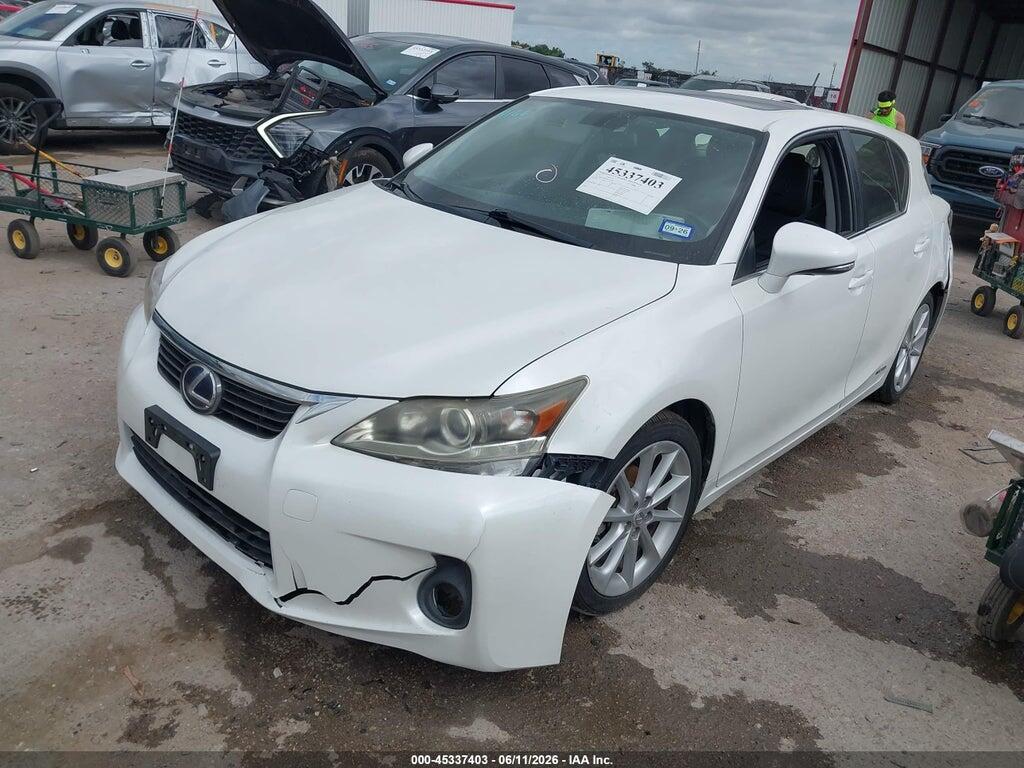 JTHKD5BH6C2121894 2012 LEXUS CT 200H photo no. 2