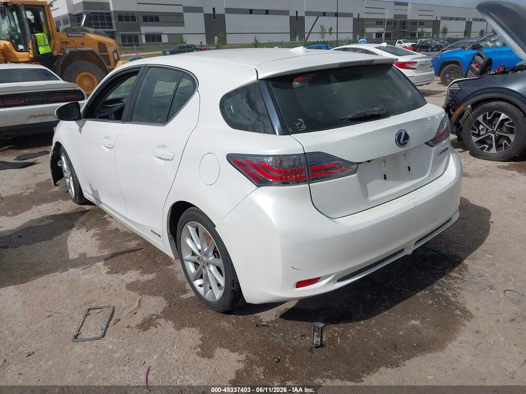 JTHKD5BH6C2121894 2012 LEXUS CT 200H photo no. 3