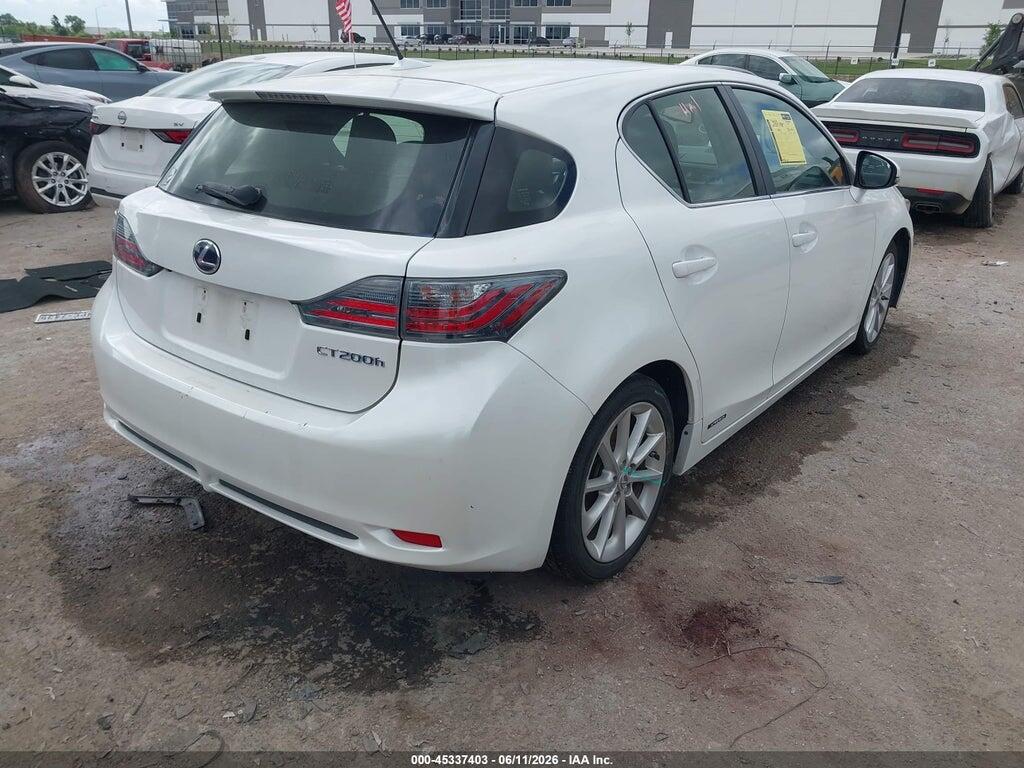 JTHKD5BH6C2121894 2012 LEXUS CT 200H photo no. 4