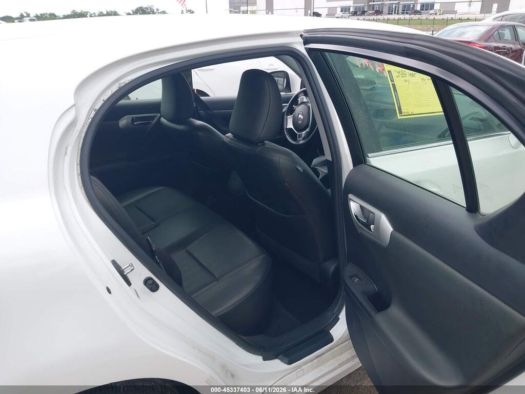 JTHKD5BH6C2121894 2012 LEXUS CT 200H photo no. 8