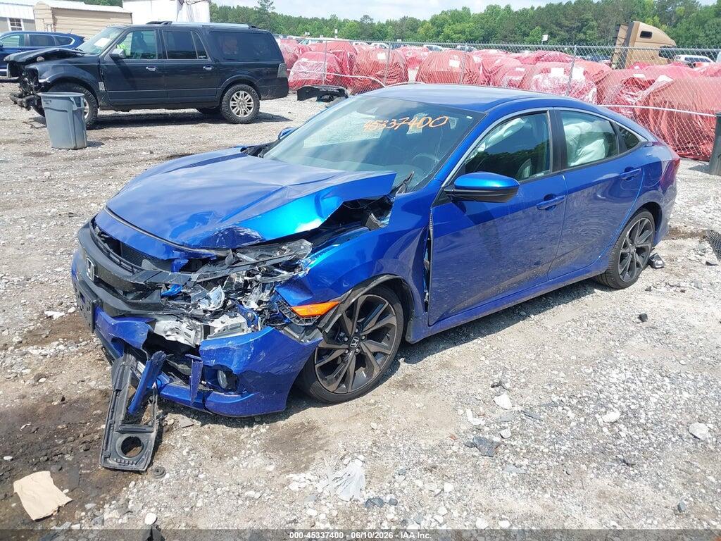 2HGFC2F88MH534232 2021 HONDA CIVIC photo no. 2