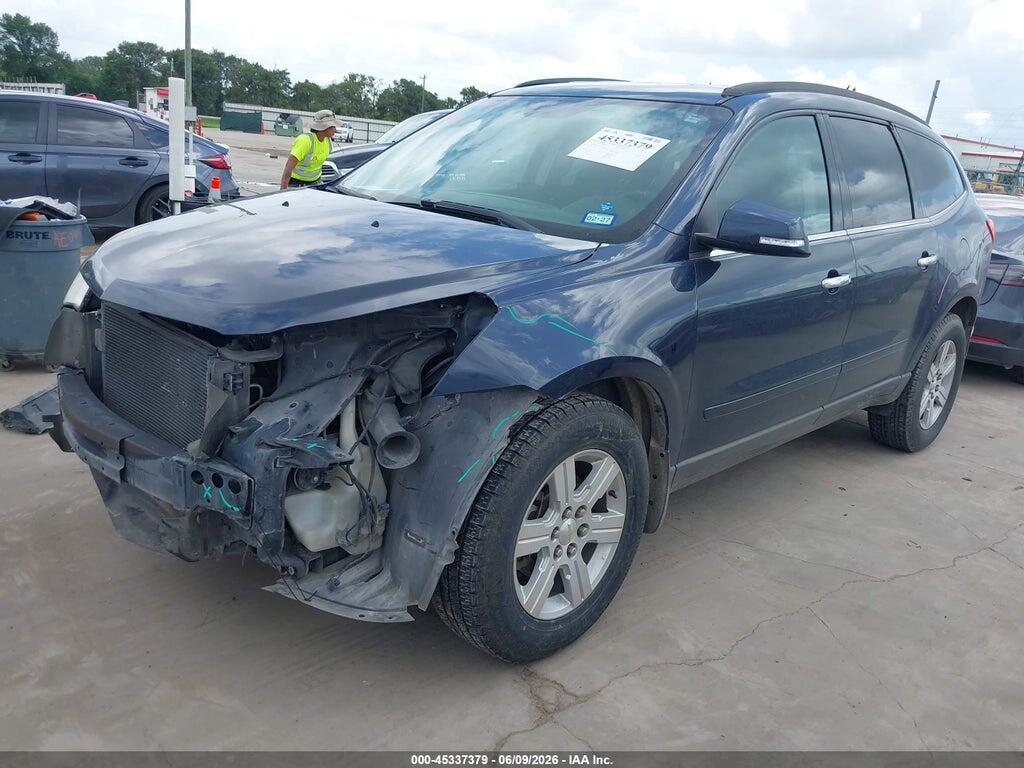 1GNKRGED2BJ172523 2011 CHEVROLET TRAVERSE photo no. 2