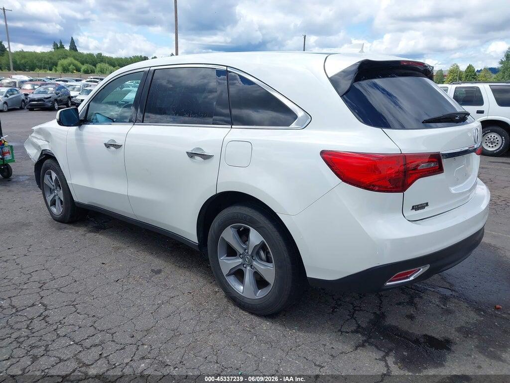 5FRYD3H20FB001494 2015 ACURA MDX photo no. 3