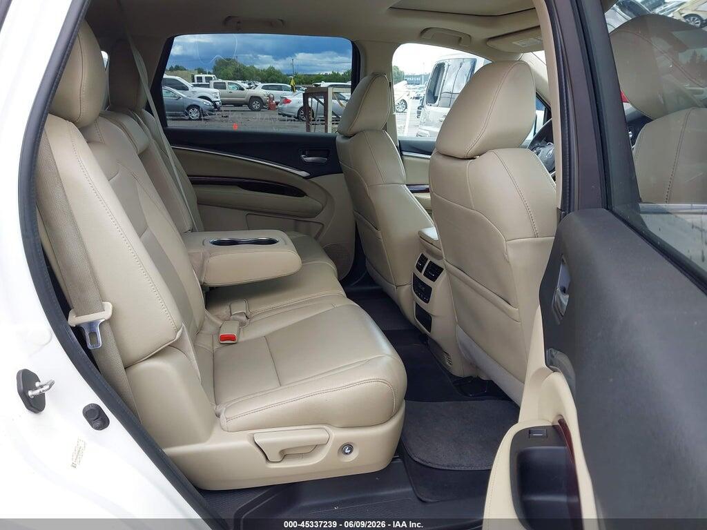 5FRYD3H20FB001494 2015 ACURA MDX photo no. 8