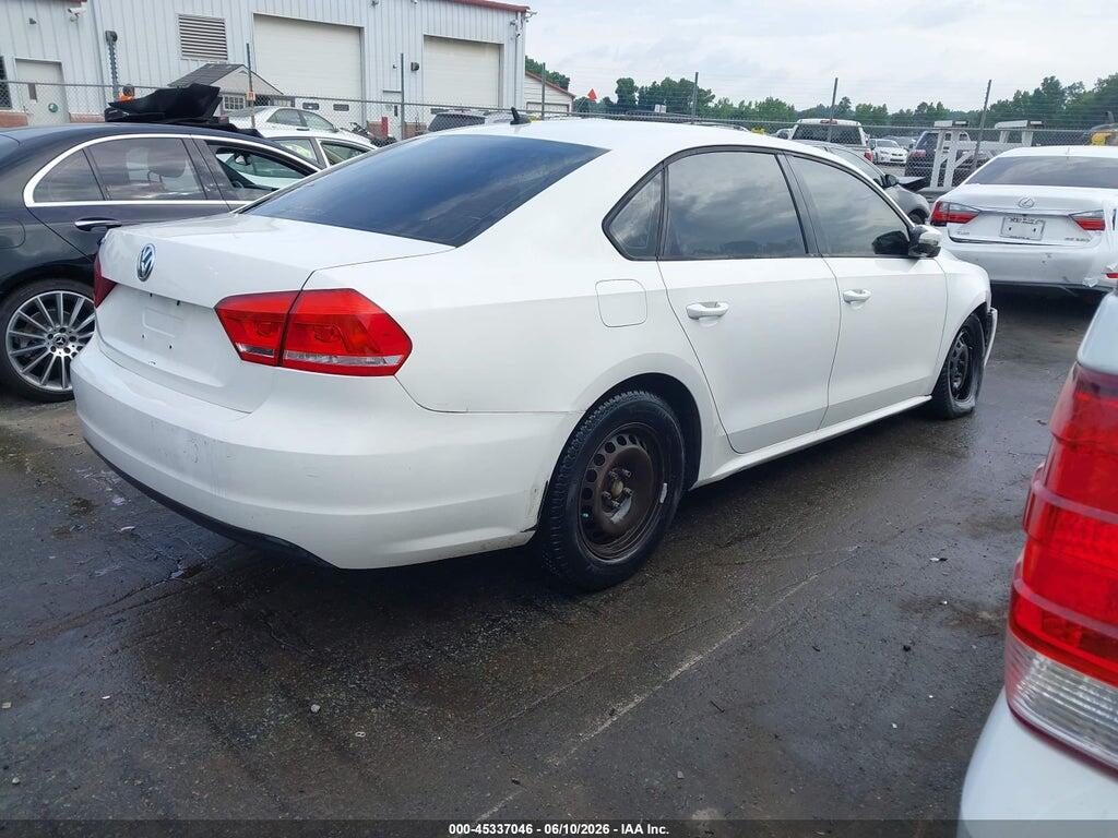 1VWAP7A34DC121519 2013 VOLKSWAGEN PASSAT photo no. 4