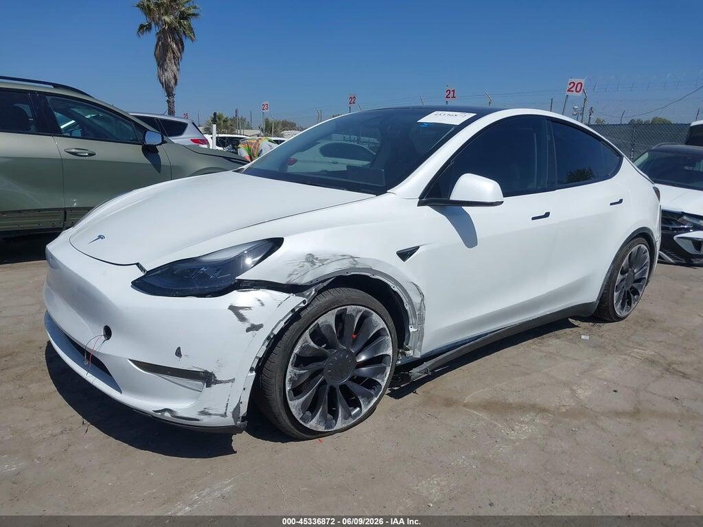 7SAYGDEF2PF791195 2023 TESLA MODEL Y photo no. 2