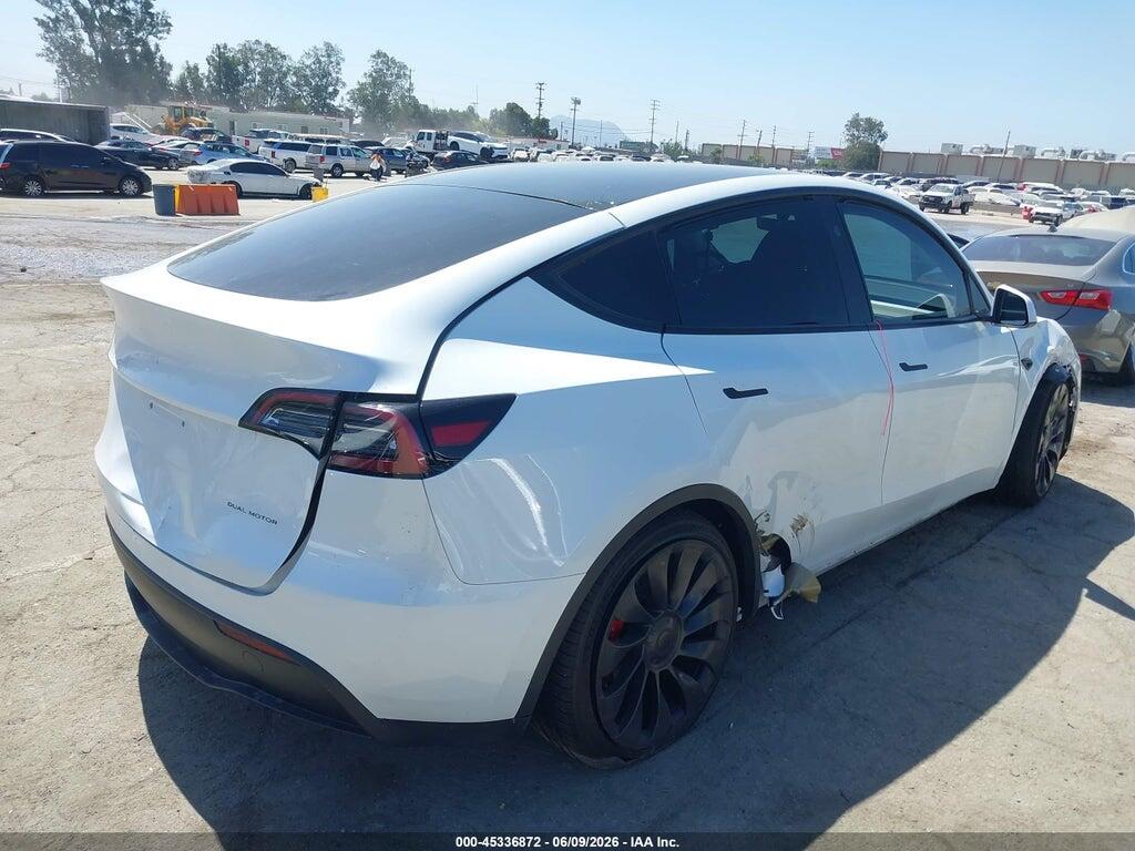 7SAYGDEF2PF791195 2023 TESLA MODEL Y photo no. 4
