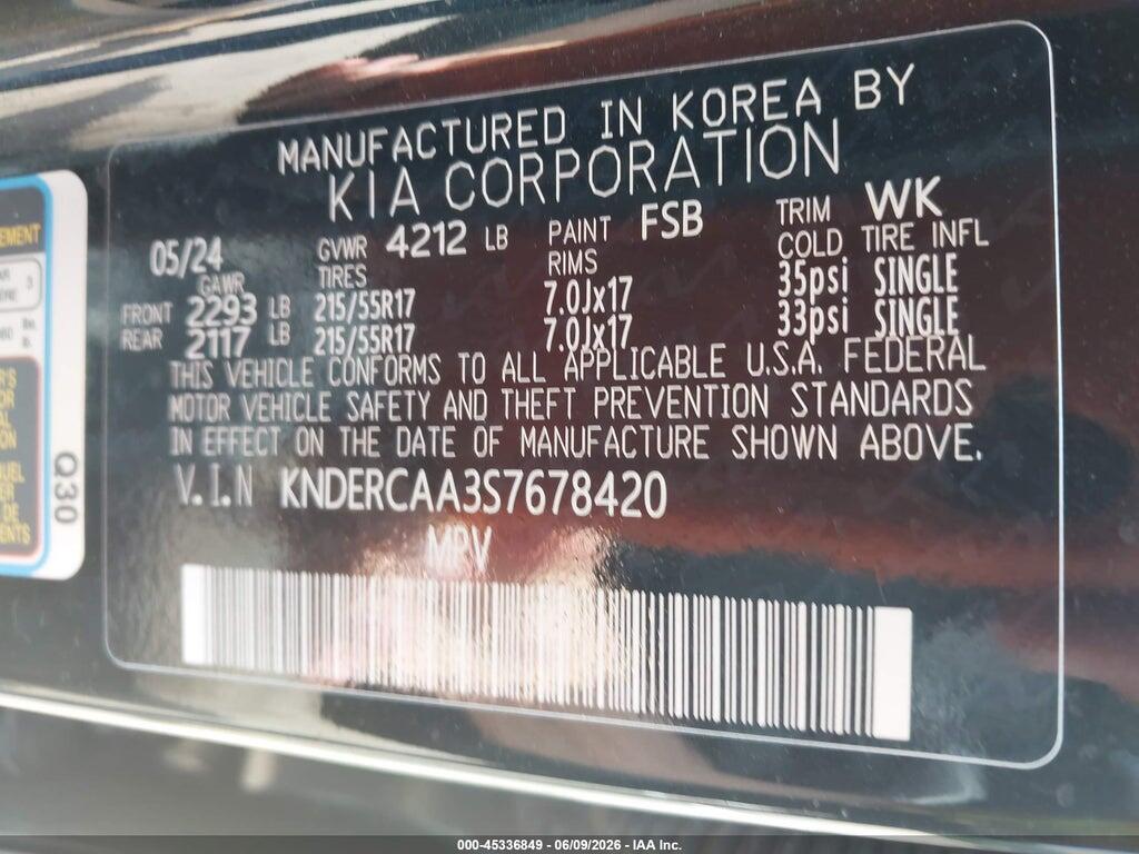 KNDERCAA3S7678420 2025 KIA SELTOS photo no. 9