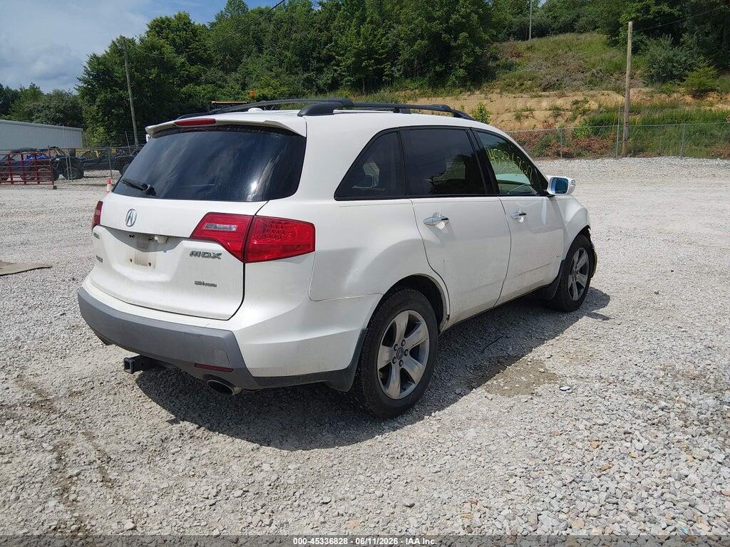 2HNYD28877H523044 2007 ACURA MDX photo no. 4