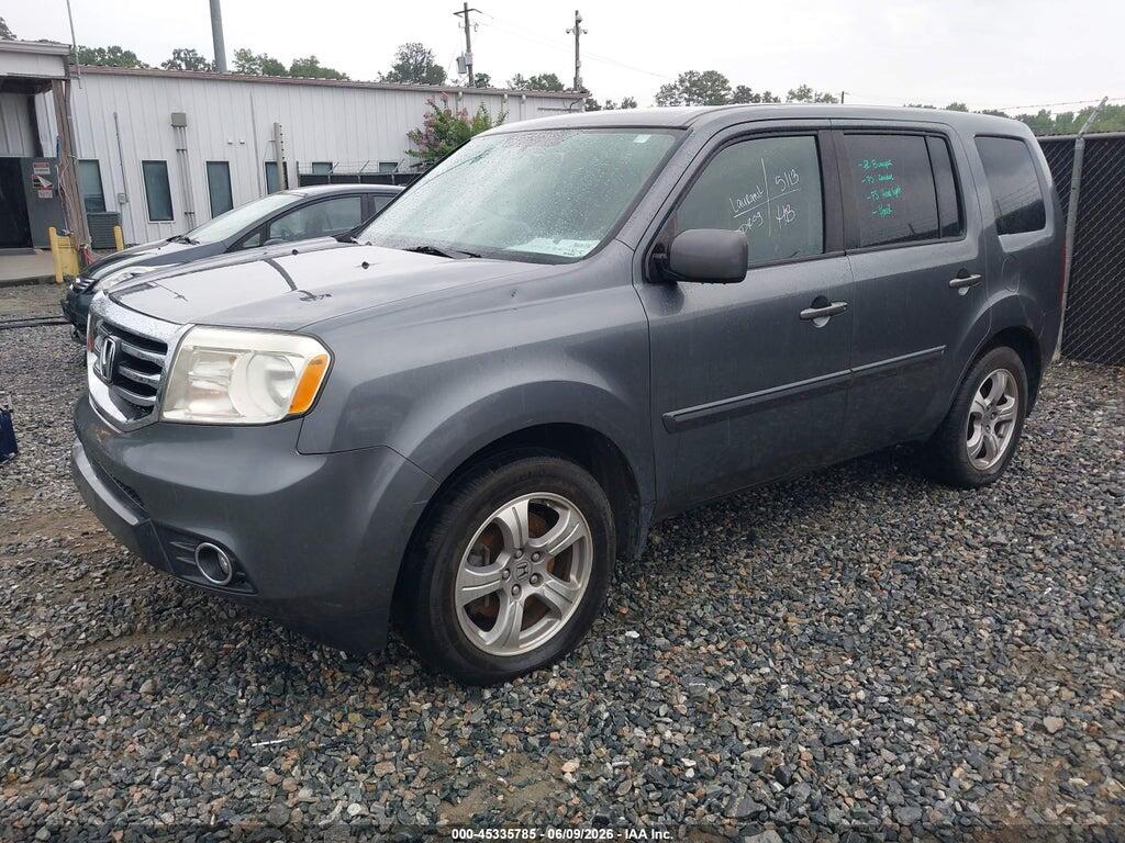5FNYF3H45DB014557 2013 HONDA PILOT photo no. 2