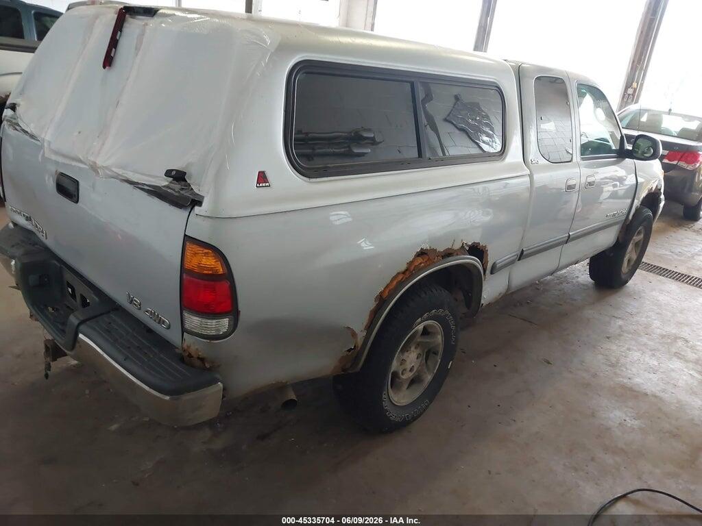 5TBBT4416YS038196 2000 TOYOTA TUNDRA photo no. 4