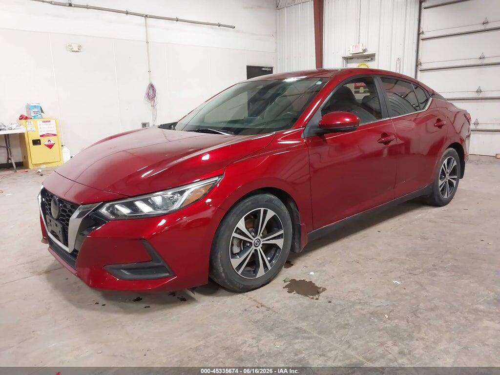 3N1AB8CV6LY308307 2020 NISSAN SENTRA photo no. 2