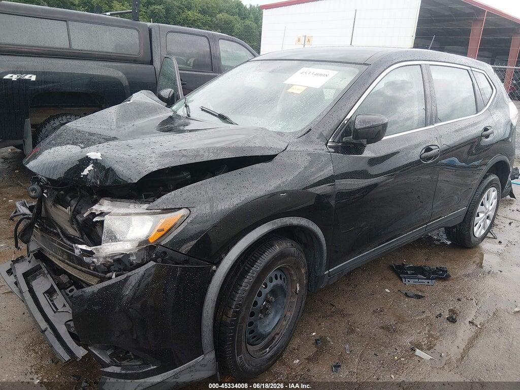 KNMAT2MV4GP620428 2016 NISSAN ROGUE photo no. 2