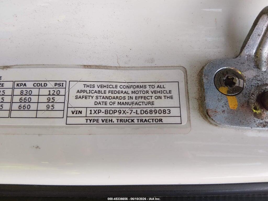 1XPBDP9X7LD689083 2020 PETERBILT 579 photo no. 8