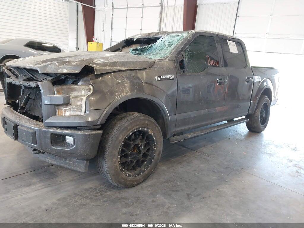 1FTEW1EF1HKC43906 2017 FORD F-150 photo no. 2