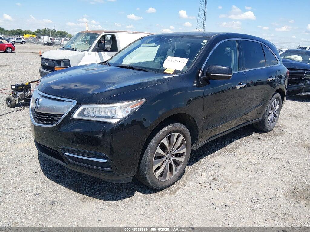 5FRYD3H44FB010068 2015 ACURA MDX photo no. 2