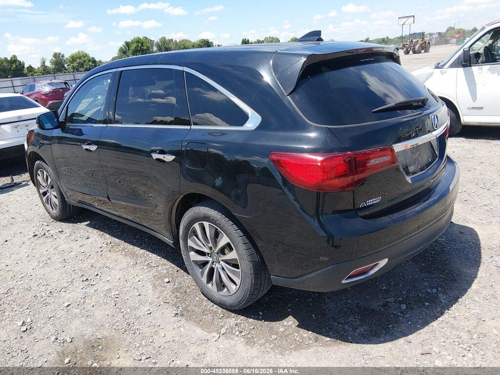 5FRYD3H44FB010068 2015 ACURA MDX photo no. 3