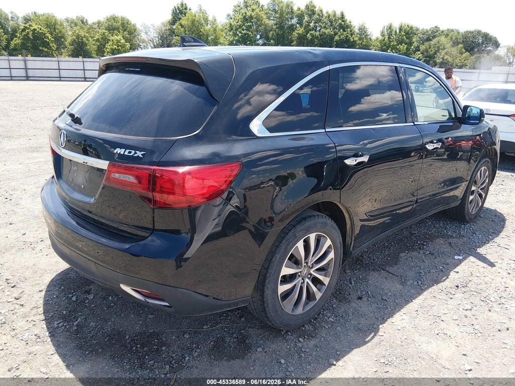 5FRYD3H44FB010068 2015 ACURA MDX photo no. 4