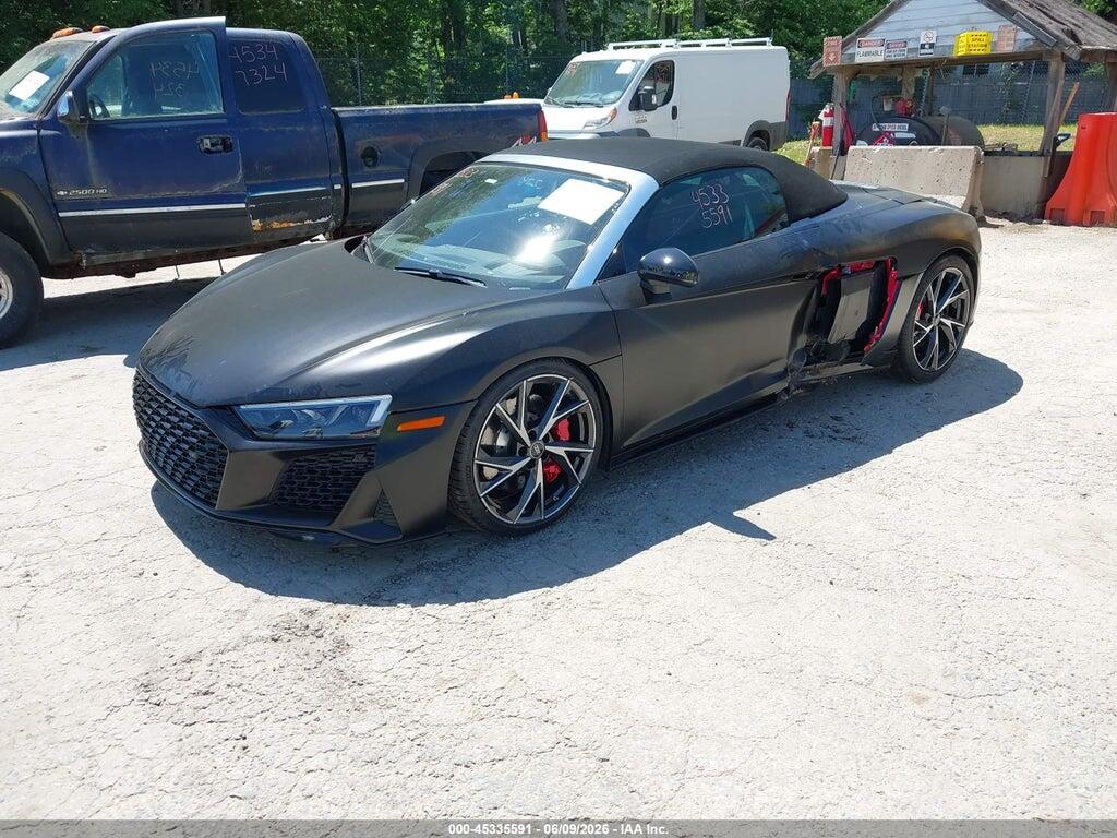 WUABACFX4M7900475 2021 AUDI R8 SPYDER photo no. 2